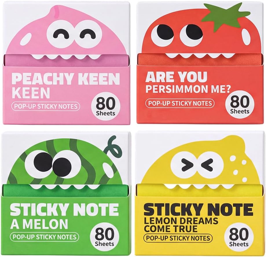 Memo Pad Sticky - Blocos de Notas Adesivas Transparentes com