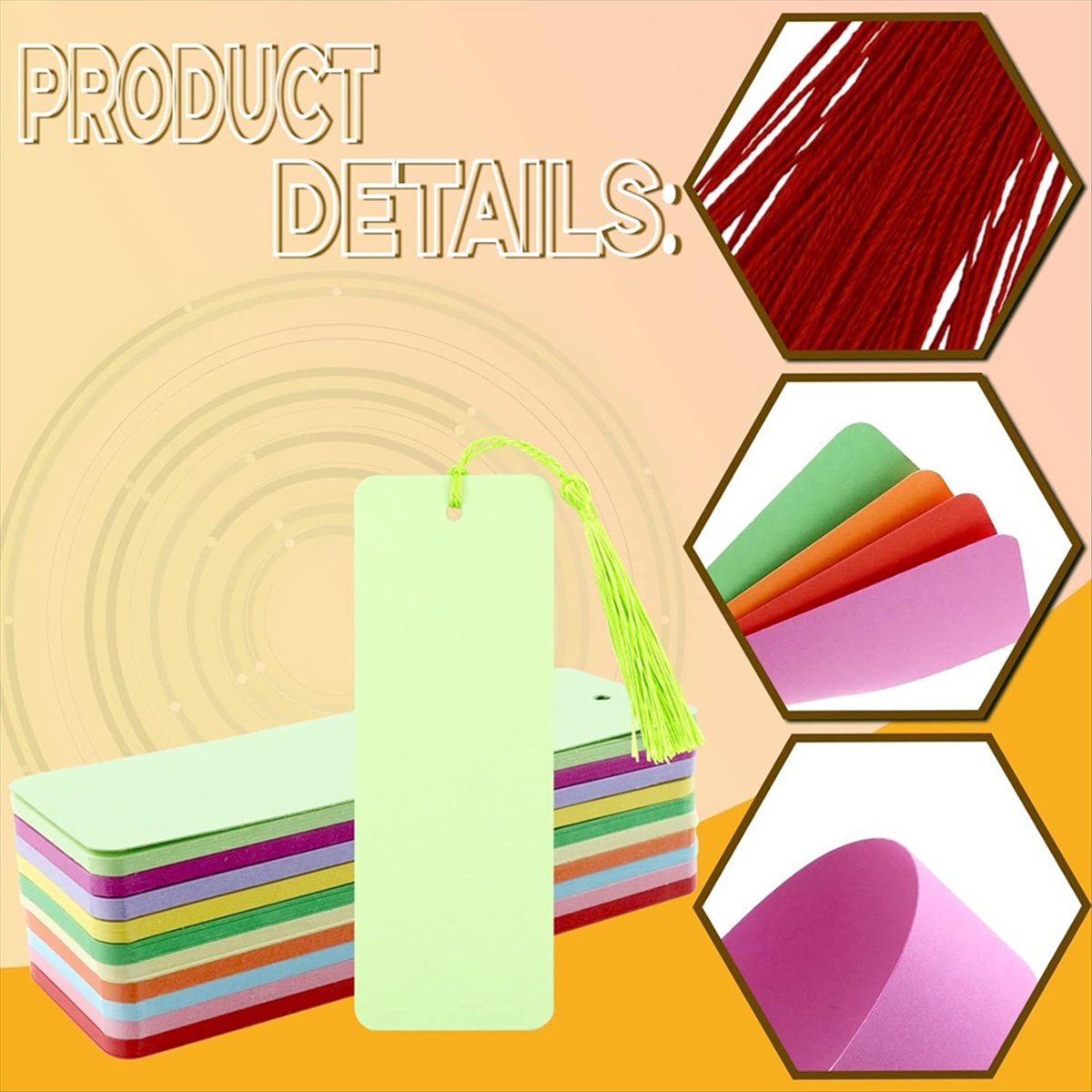 Cardstock Paper Pack - A63K& Pacote com 100 Marcadores de