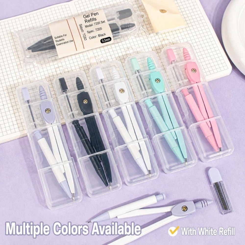 Compass Geometry Set - Compasso de Desenho Metálico Portátil em