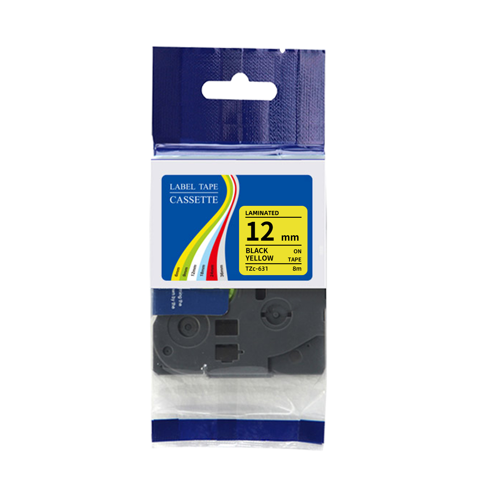 Label Printer Tape - Fita de Etiqueta Compatível TZe 631