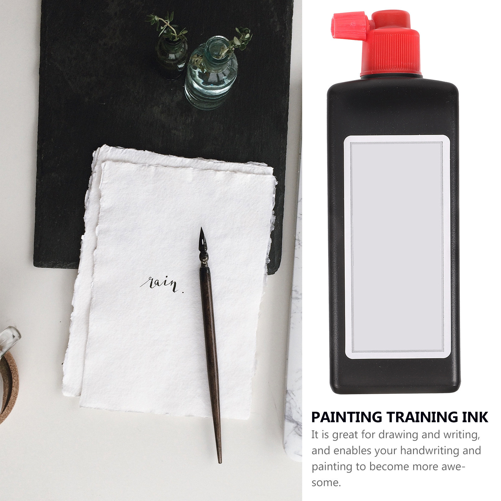 Frasco de tinta para caligrafi - Calligraphy Ink Bottle avaliação e preço