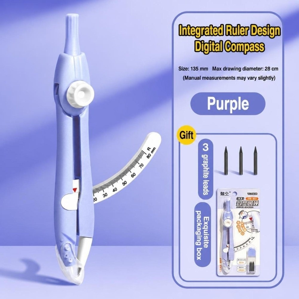 Compasso Digital com Display,  - Compass Geometry Set avaliação e preço