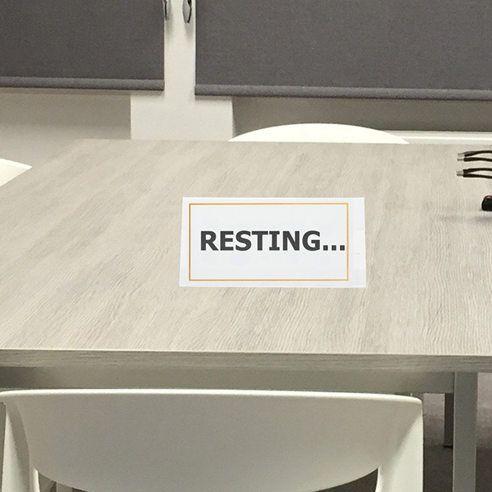 5 unidades de suportes de cart - Desk Name Plate avaliação e preço