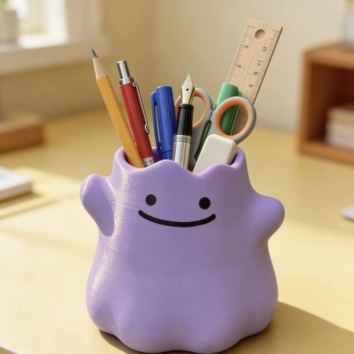 Porta-Canetas Pokémon Ditto, C - Stationery Office avaliação e preço