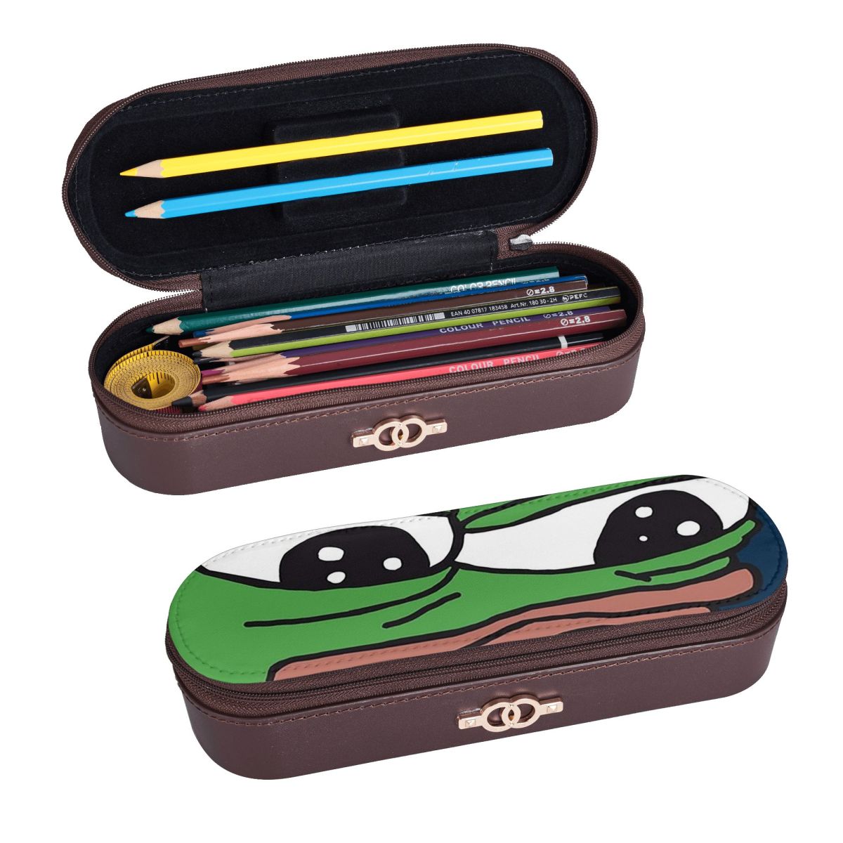 Estojo de Couro de Alta Qualid - Stationery And Office Supply Stores avaliação e preço