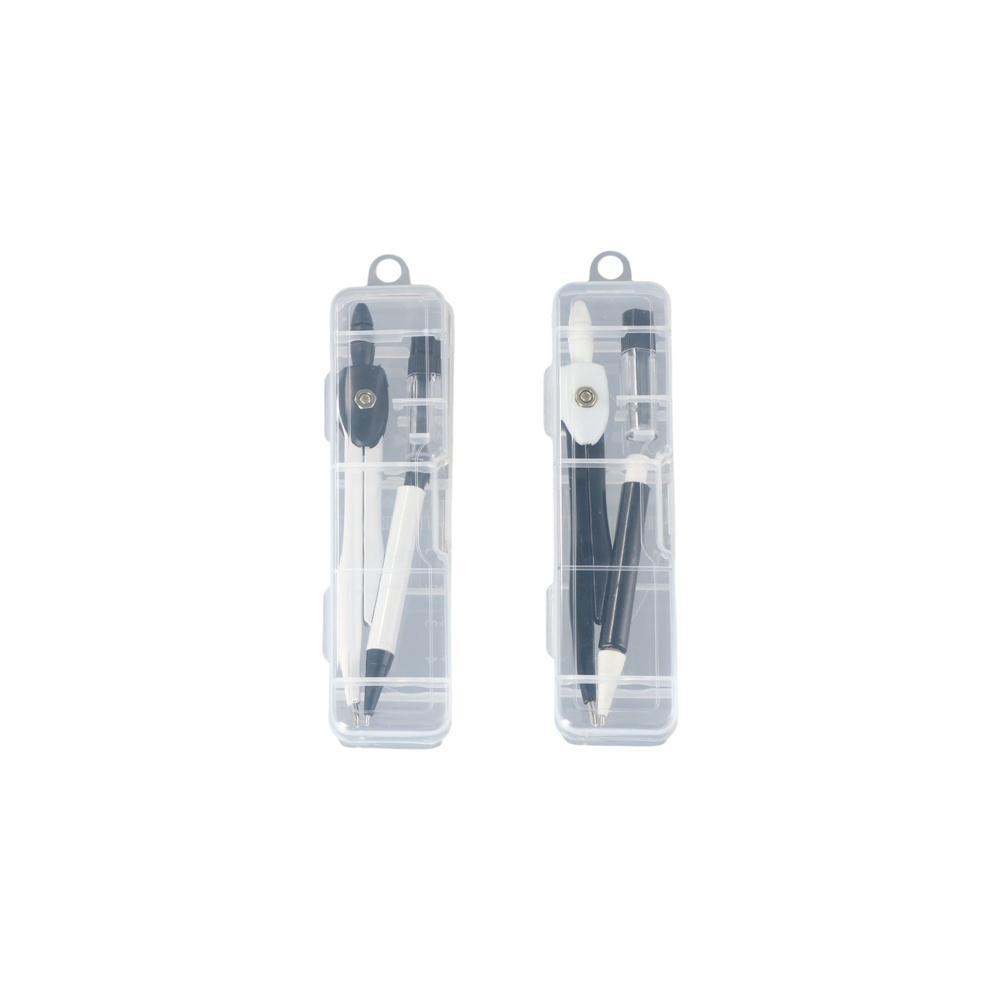 Com Refis de Lápis, Conjunto d - Compass Geometry Set avaliação e preço
