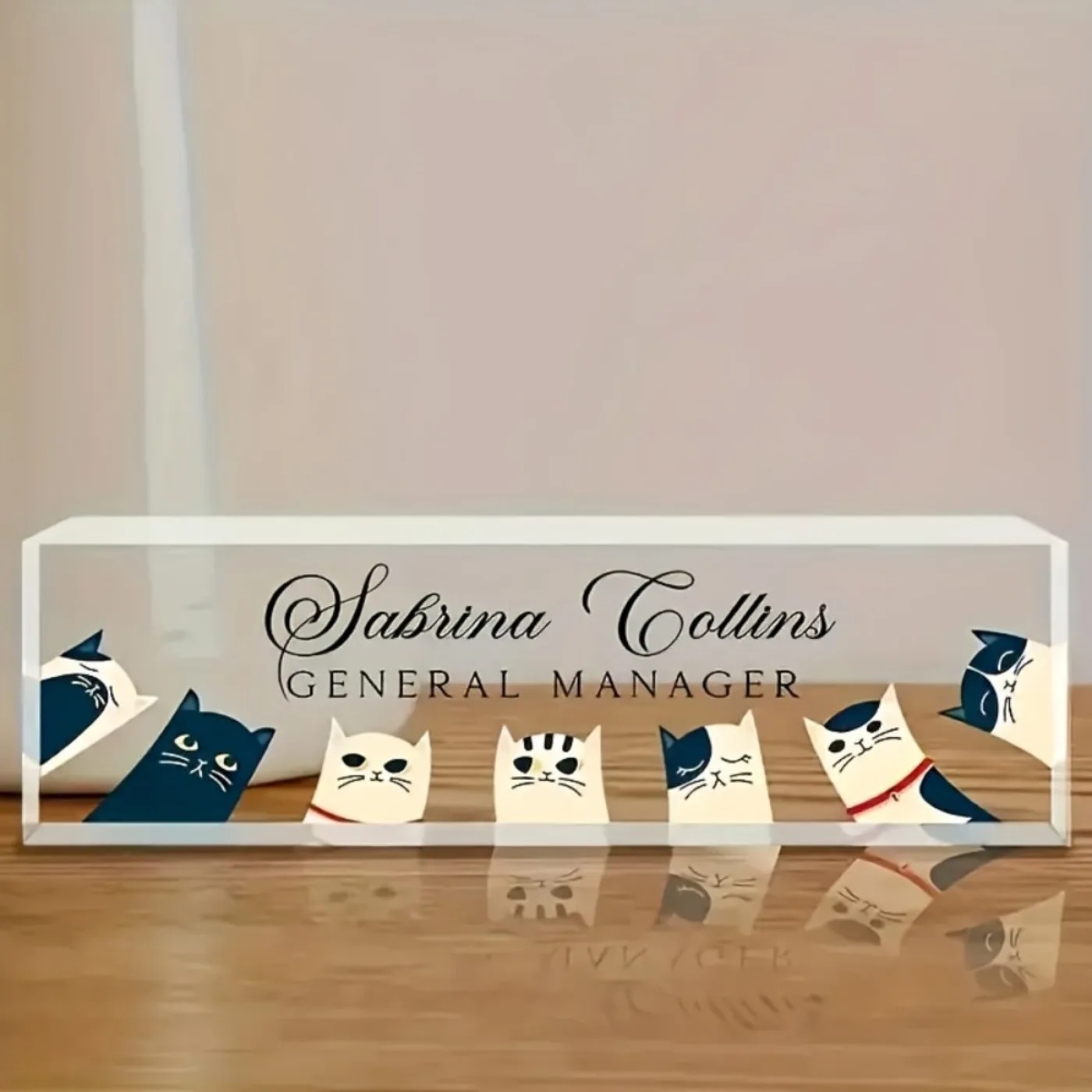 [2D Plano] Placa de Nome de Me - Desk Name Plate avaliação e preço