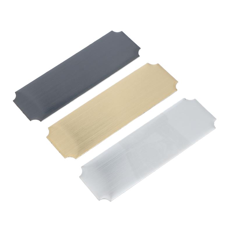 Novas etiquetas em branco grav - Desk Name Plate avaliação e preço