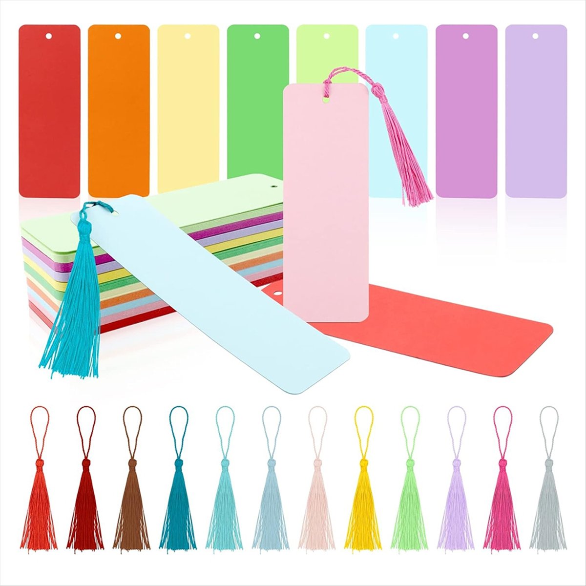 A63K& Pacote com 100 Marcadore - Cardstock Paper Pack avaliação e preço