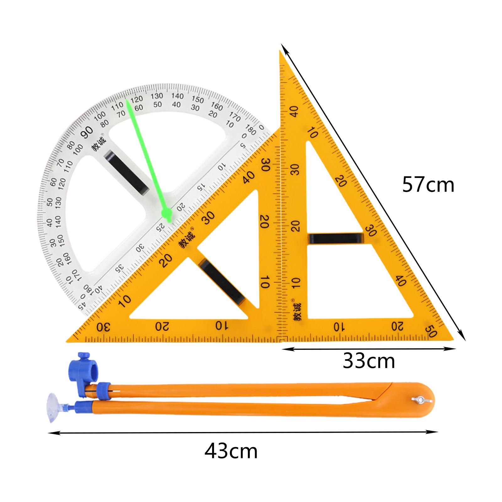 Conjunto de Réguas de Geometri - Compass Geometry Set avaliação e preço