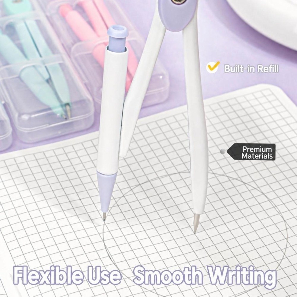 Compasso de Desenho Metálico P - Compass Geometry Set avaliação e preço